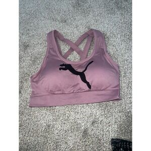 PUMA PSP22W221134-PNK Women's Seamless Sports Bra in Pink